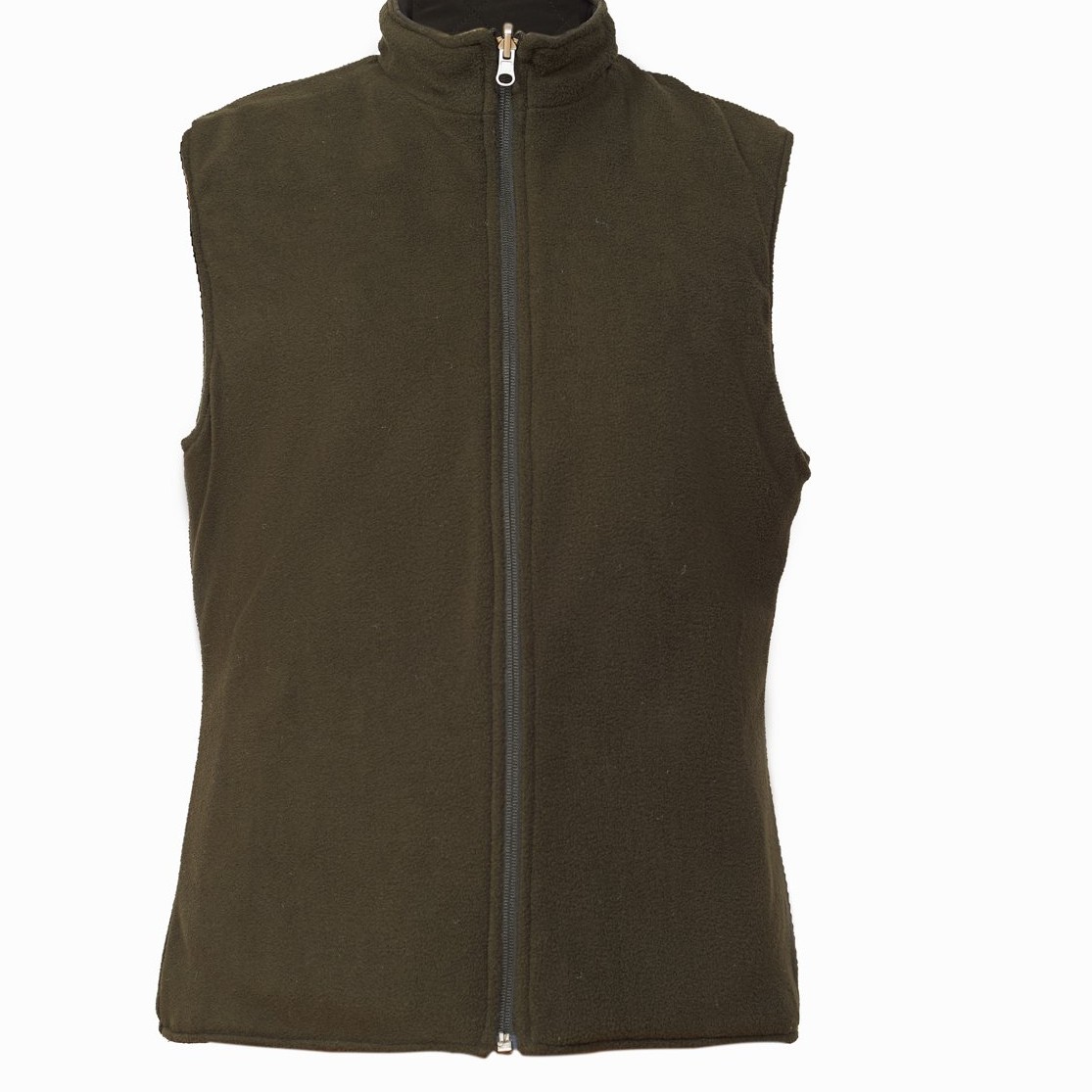 Unisex Microfiber Vest - Oaxaca Style - Olive Green