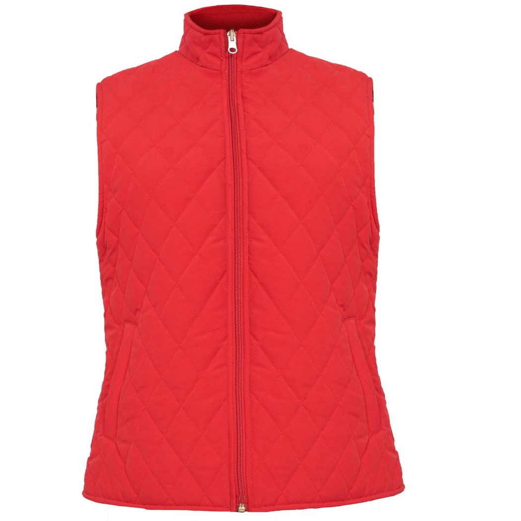 Unisex Microfiber Vest - Oaxaca Style - Red Color
