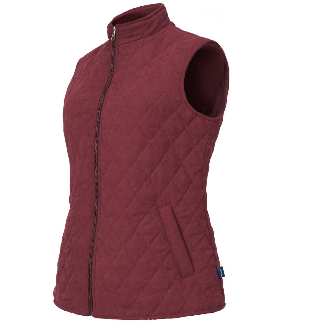 Unisex Microfiber Vest - Oaxaca Style - Wine Red Color