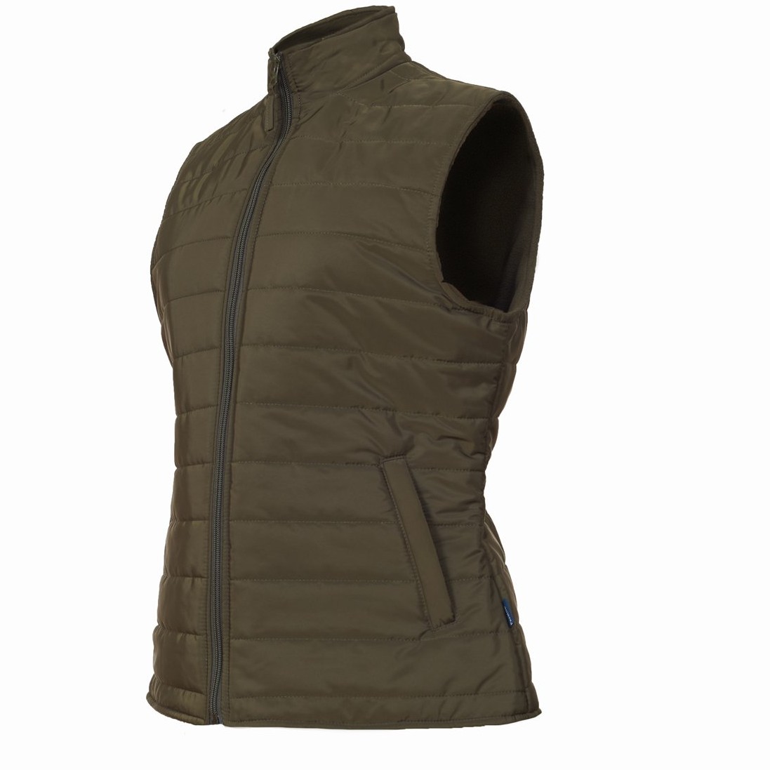 Unisex Fine Polyester Vest - San Cristobal Style - Olive Green