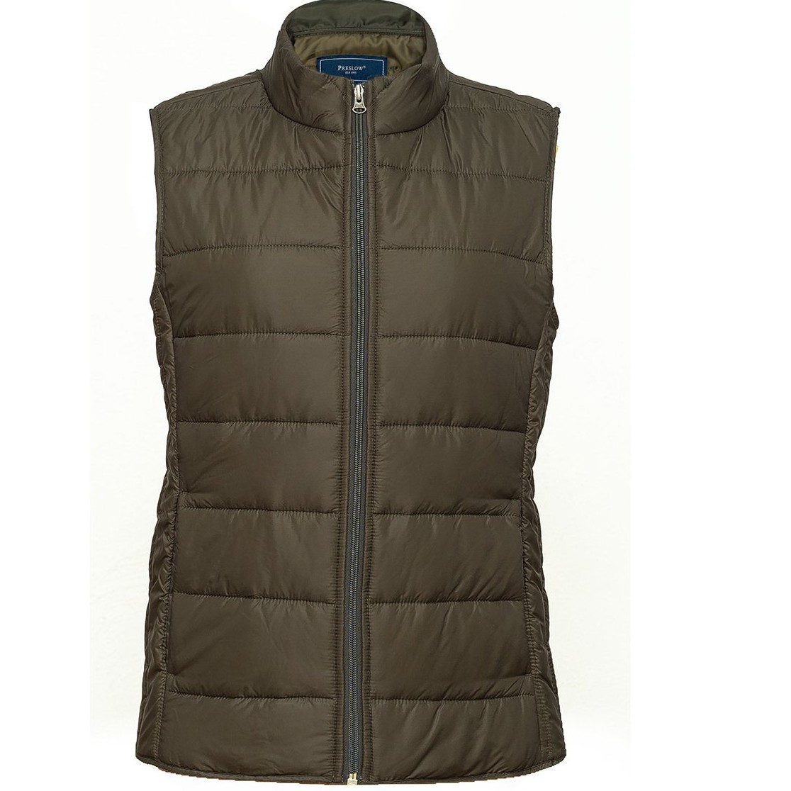 Light Nylon  Puffer Vest - Tequila Style - Olive Green