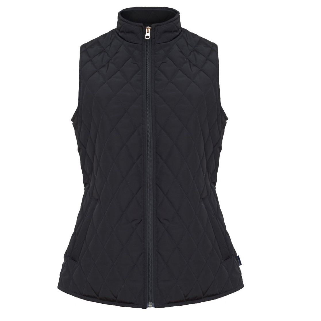 Unisex Fine Polyester Vest- Leon Style - Black Color