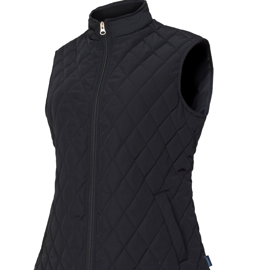 Unisex Fine Polyester Vest- Leon Style - Black Color