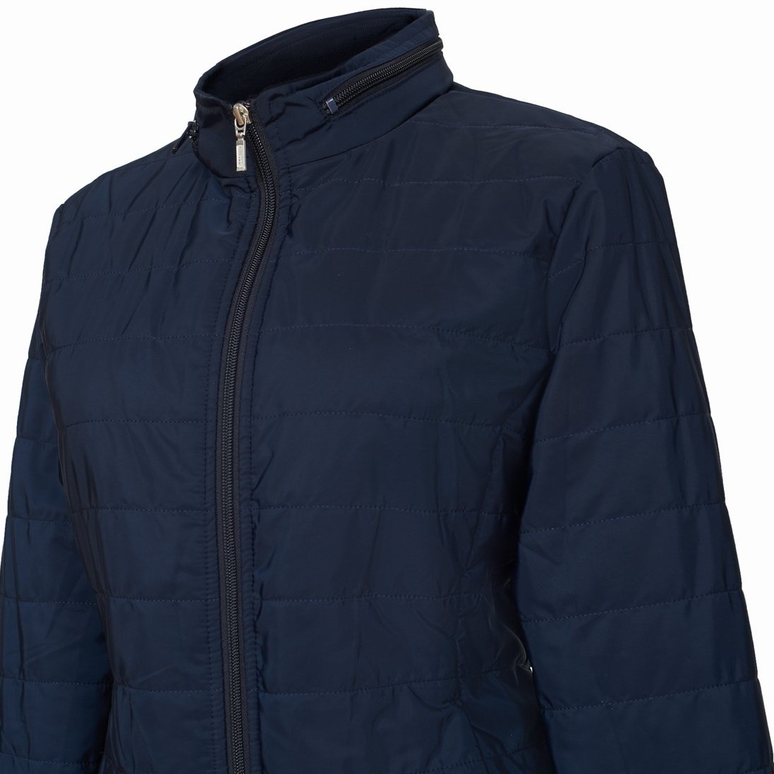Fine Polyester Jacket- San Miguel Style- Navy Blue Color