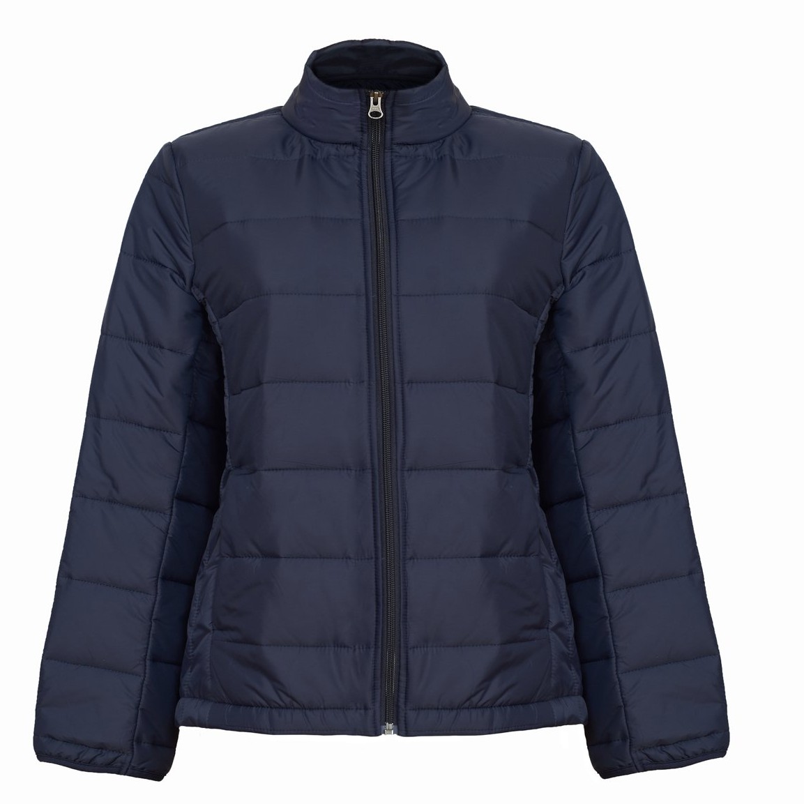 Light Nylon  Puffer Jacket- Linares Style- Navy Blue