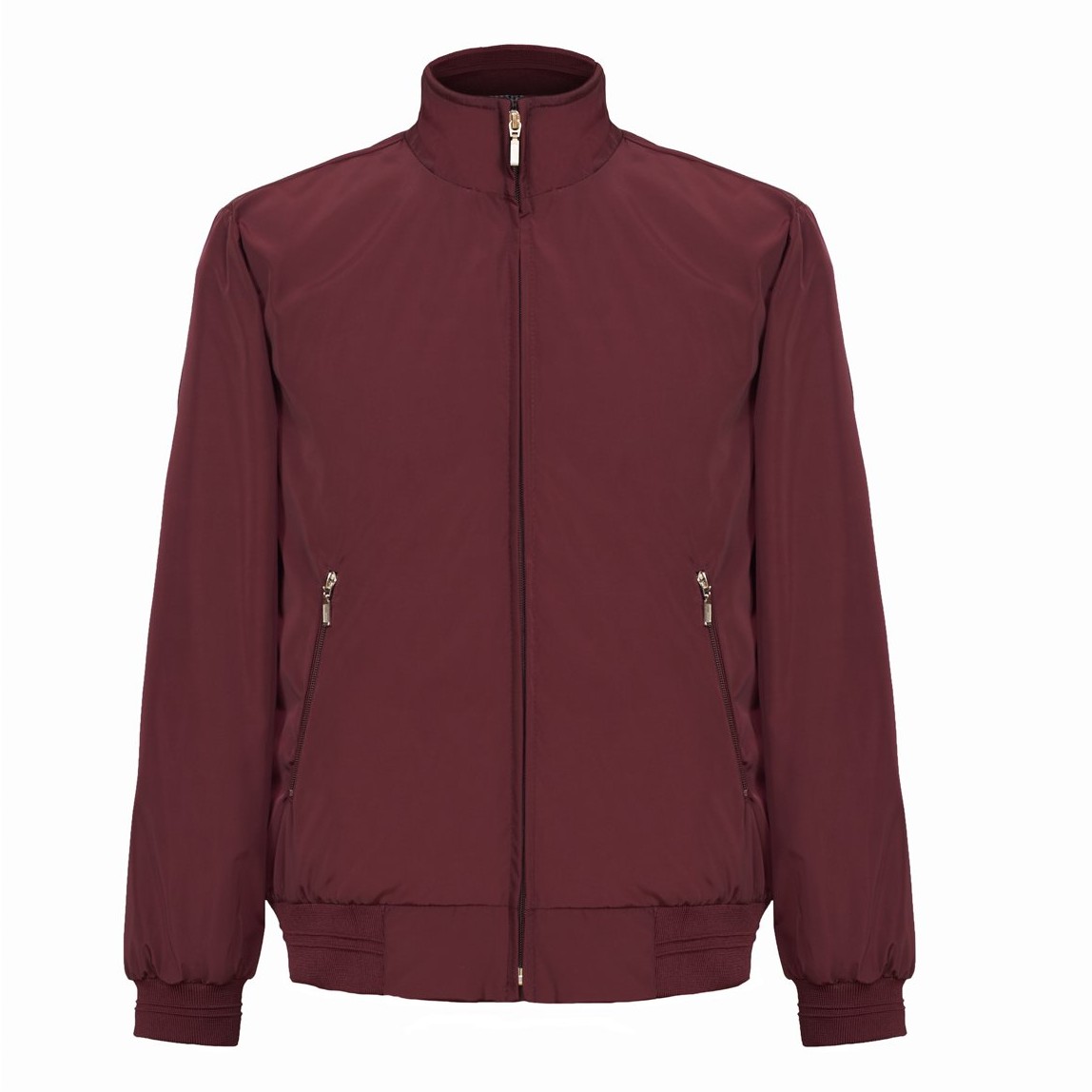 Unisex Fine Polyester Jacket- Delicias Style- Wine Red Color