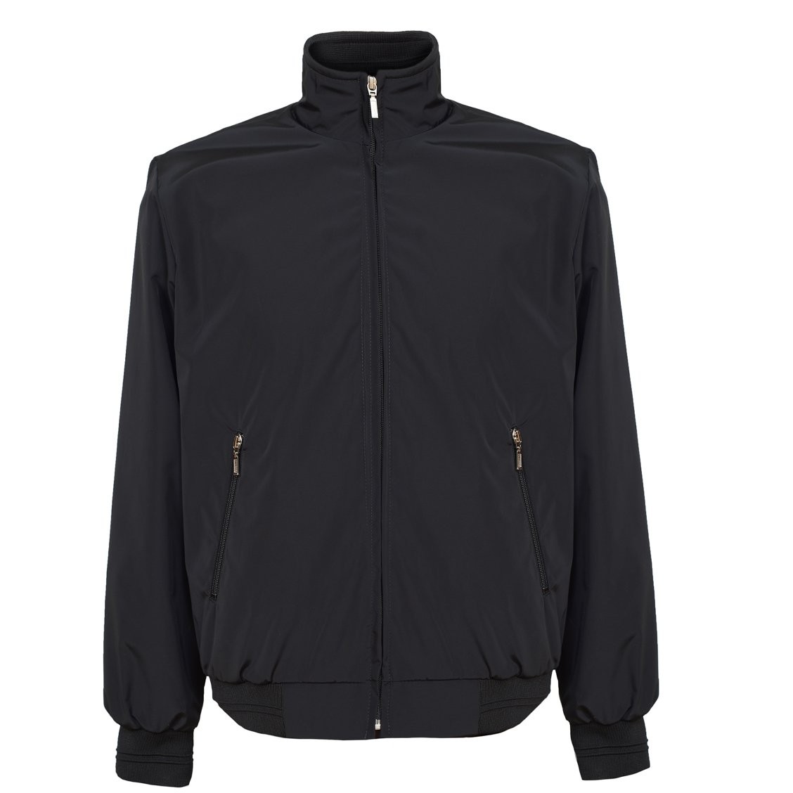 Unisex Fine Polyester Jacket - Delicias Style - Black Color
