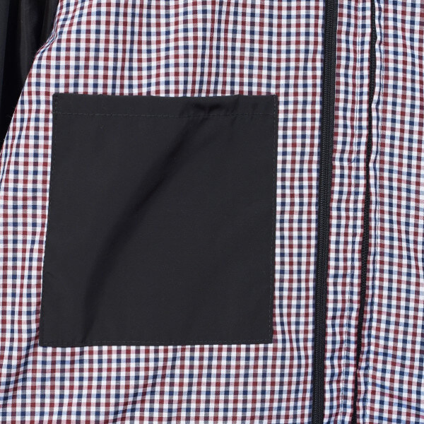 Unisex Fine Polyester Jacket - Delicias Style - Black Color