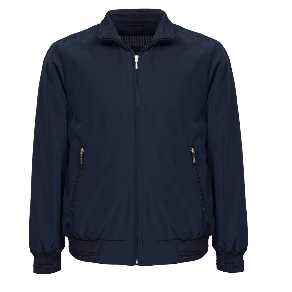 Unisex Fine Polyester Jacket - Delicias Style - Navy Blue