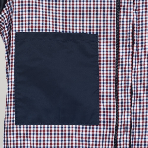 Unisex Fine Polyester Jacket - Delicias Style - Navy Blue
