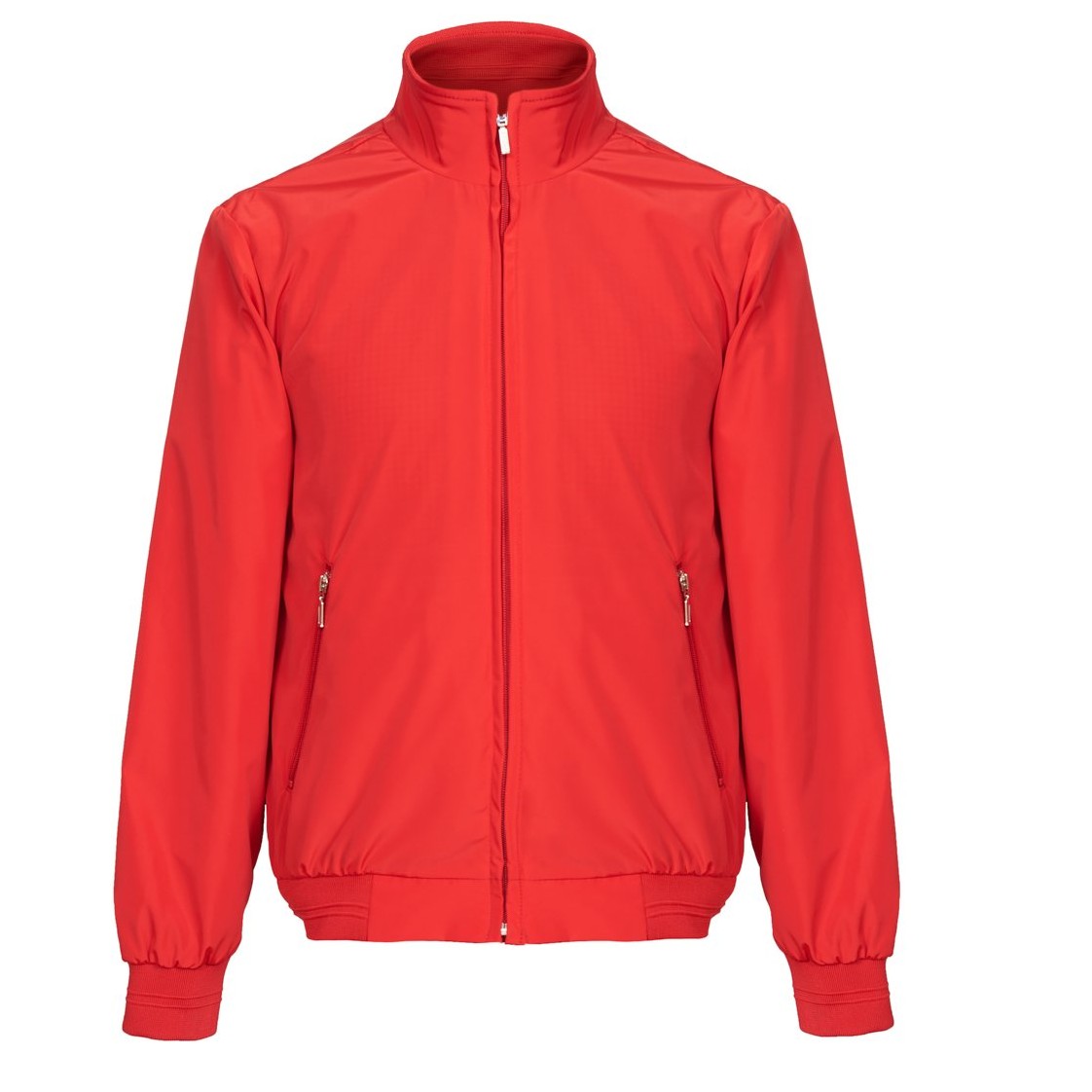 Unisex Fine Polyester Jacket- Delicias Style- Red Color