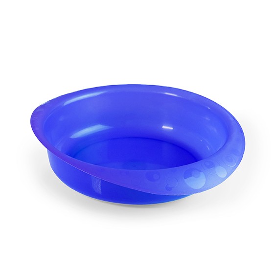 Blue Deep Plate For Baby BPA Free