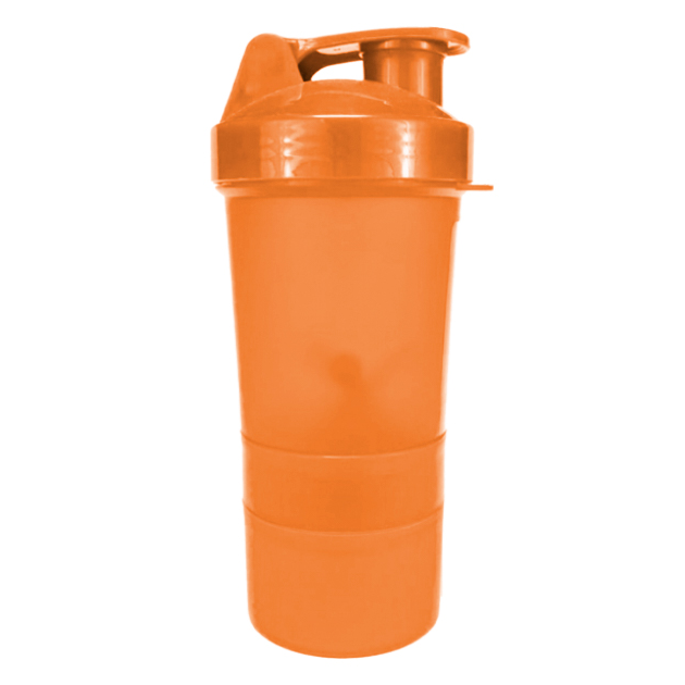 Orange Gym Bottle Shaker 580 ml