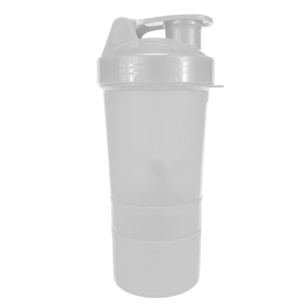 White Gym Bottle Shaker 580 ml