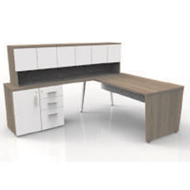 Executive Custom Desk / Unique Office Furniture / Crafted Work Desk