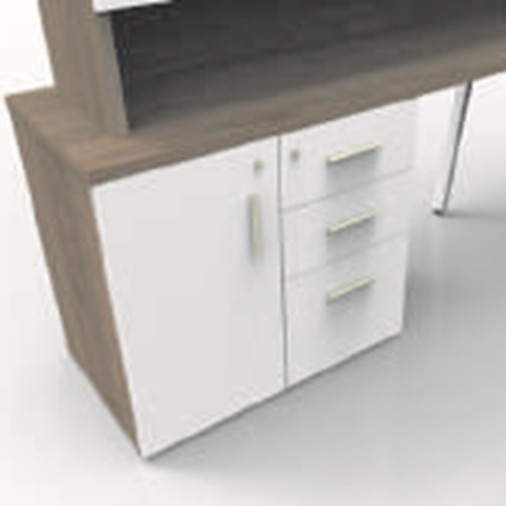 Executive Custom Desk / Unique Office Furniture / Crafted Work Desk