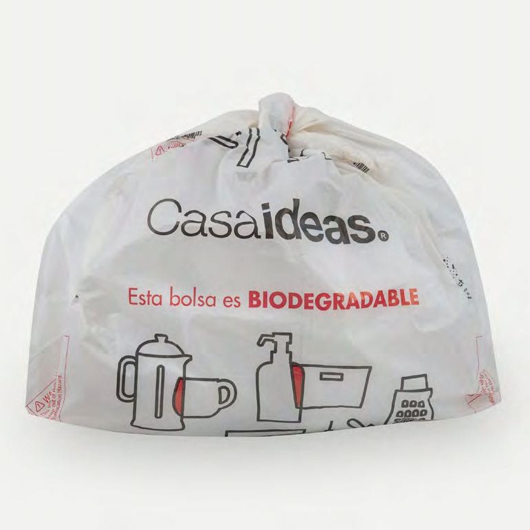 Biodegradable Plastic Bag with Lateral Gusset in Different Sizes