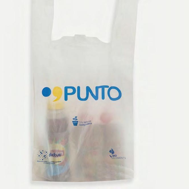Customizable Biodegradable Plastic Bag T-shirt Style 13cmx50cm