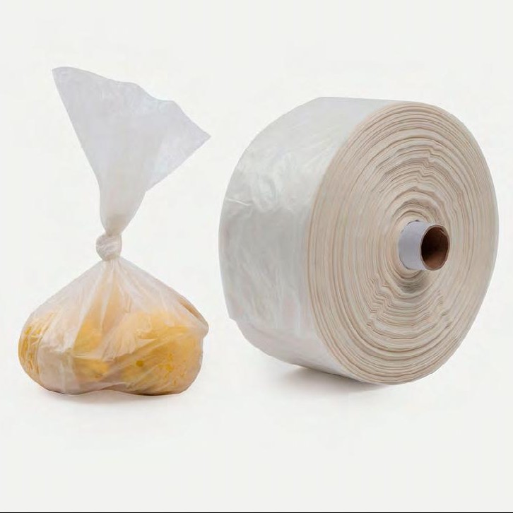 Biodegradable Prepunched Bag for Supermarket- Customizable