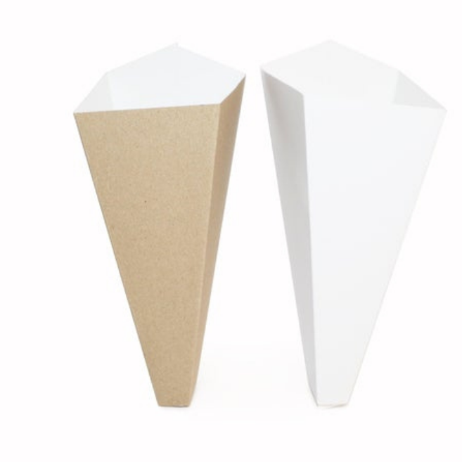 Cone for Food - Made from Recycled Material