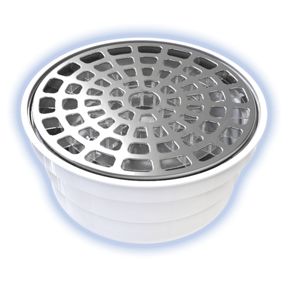 UNIVERSAL DRAIN GRID WITH STAINLESS STEEL COVER (WITH HYGIENIC LID)