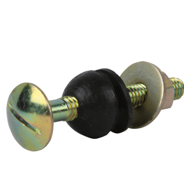 BRASS-PLATED COUPLING SCREW FOR TOILET