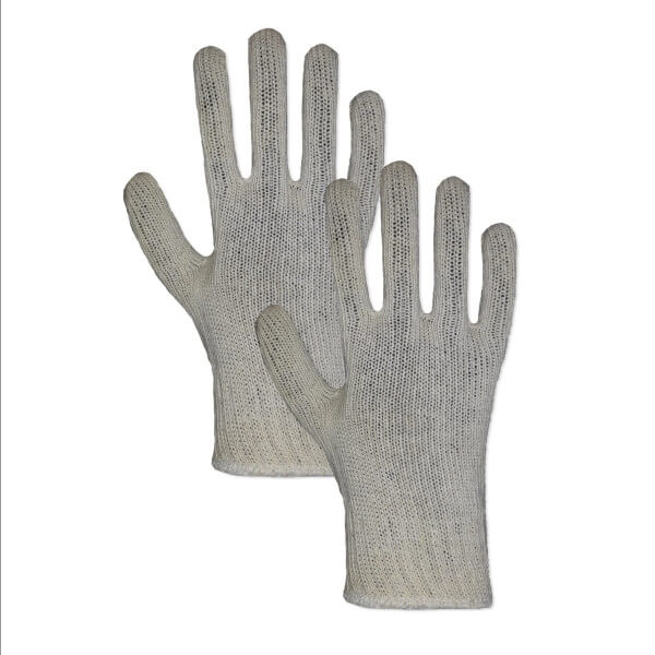 Extra Light Weight Cotton Raw Knitted Glove GK-11R