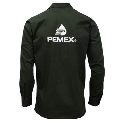 Dispatcher Smock- Gray Color Customizable Embroidery and Gabardine Fabric